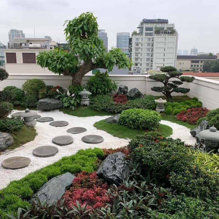 Các mẫu cảnh quan sân vườn