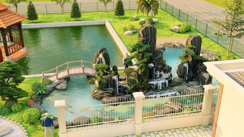 Xu Hướng Thiết Kế Sân Vườn Xanh – Không Gian Sống Được Nhiều Gia Đình Lựa Chọn
