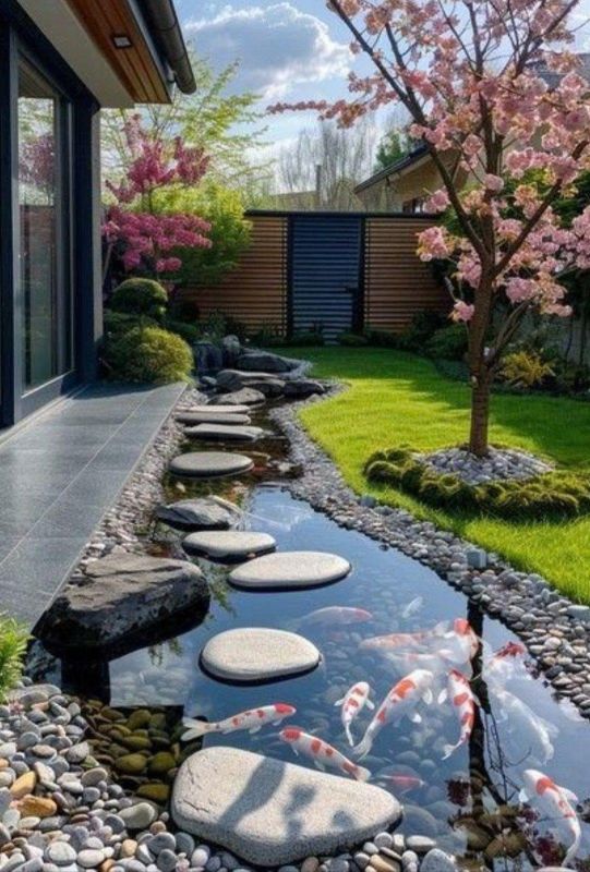 TIỂU CẢNH SÂN VƯỜN HỒ CÁ – GIẢI PHÁP TẠO KHÔNG GIAN SỐNG XANH, THƯ GIÃN NGAY TẠI NHÀ