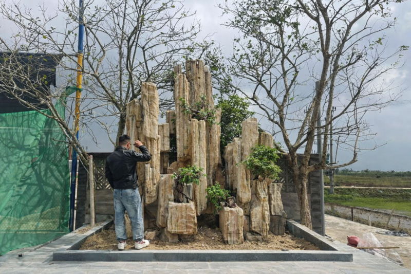 ĐÁ CẢNH SÂN VƯỜN – GIẢI PHÁP TẠO KHÔNG GIAN SỐNG XANH, BỀN VÀ ĐẲNG CẤP